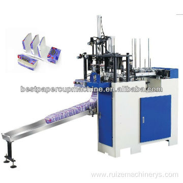 Automatic paper lunch box forming machine